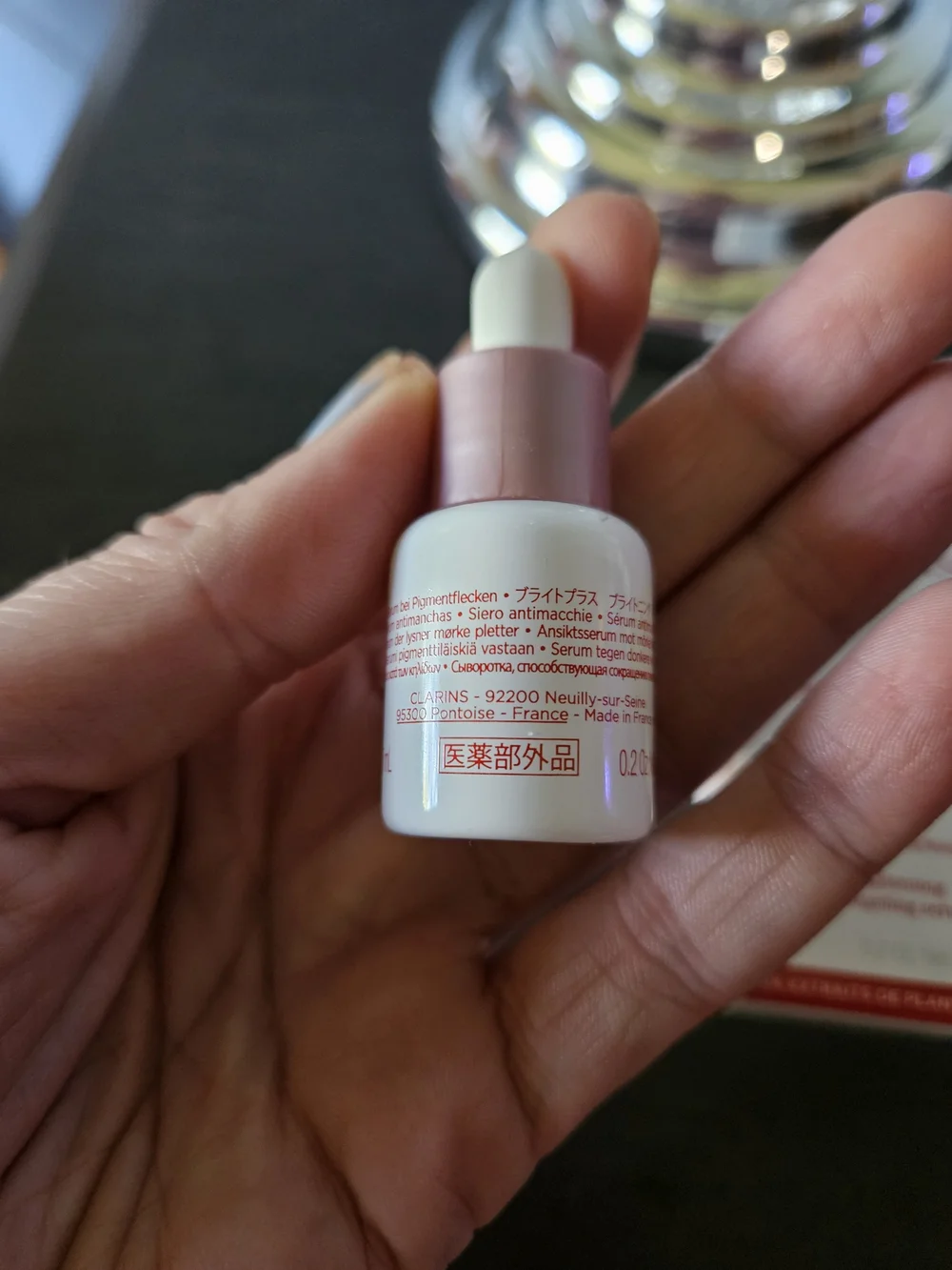 Clarins brightening serum